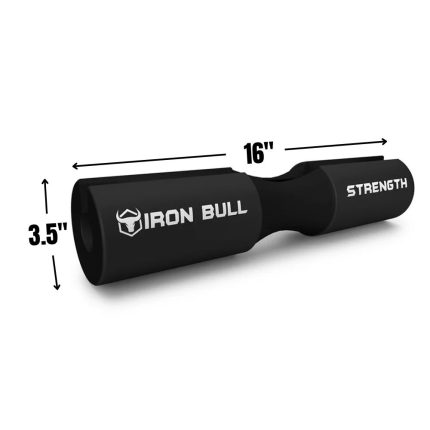 Barbell pad 16" long by 3.5" wide with 1.25" thickness