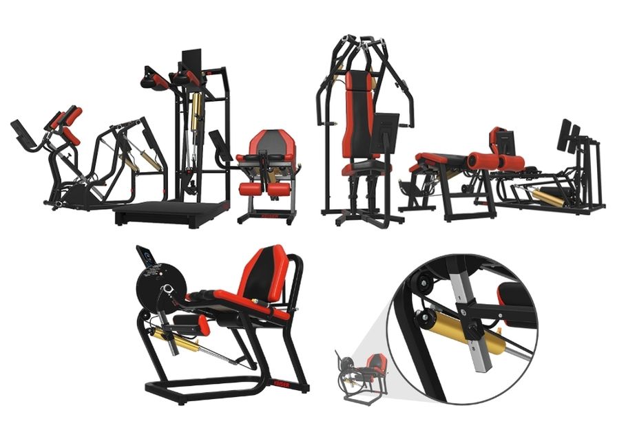 Keiser Air resistance strength line Keiser Strength uses air resistance for effective rehab and high velocity training