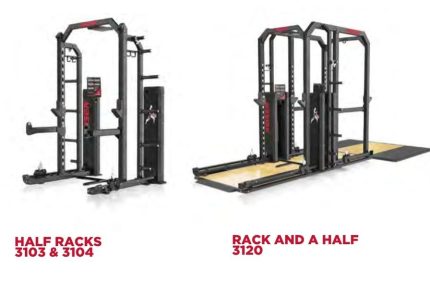Keiser Hybrid air resistance racks