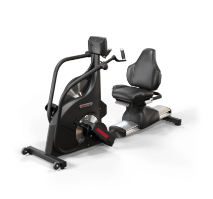 magnetic resistance recumbent stepper for rehab and low impact full body workouts