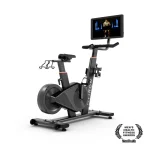Aviron Fit Bike S indoor stationary bike with touchscreen and perpetual subscription option