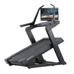 Freemotion incline trainer space efficient design with iFIT connectivity
