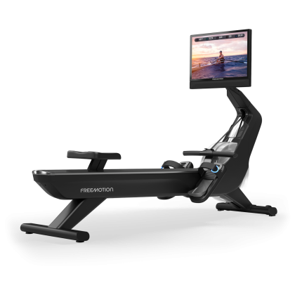 Freemotion r8 compact rower with iFIT connected console