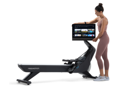 iFIT swivel console on r8 rower