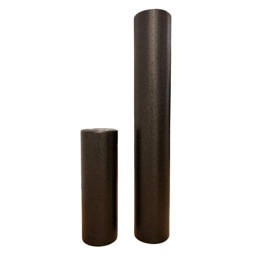RawX Firm foam rollers 36_ & 18_ long High density foam rollers for recovery and myofascial release