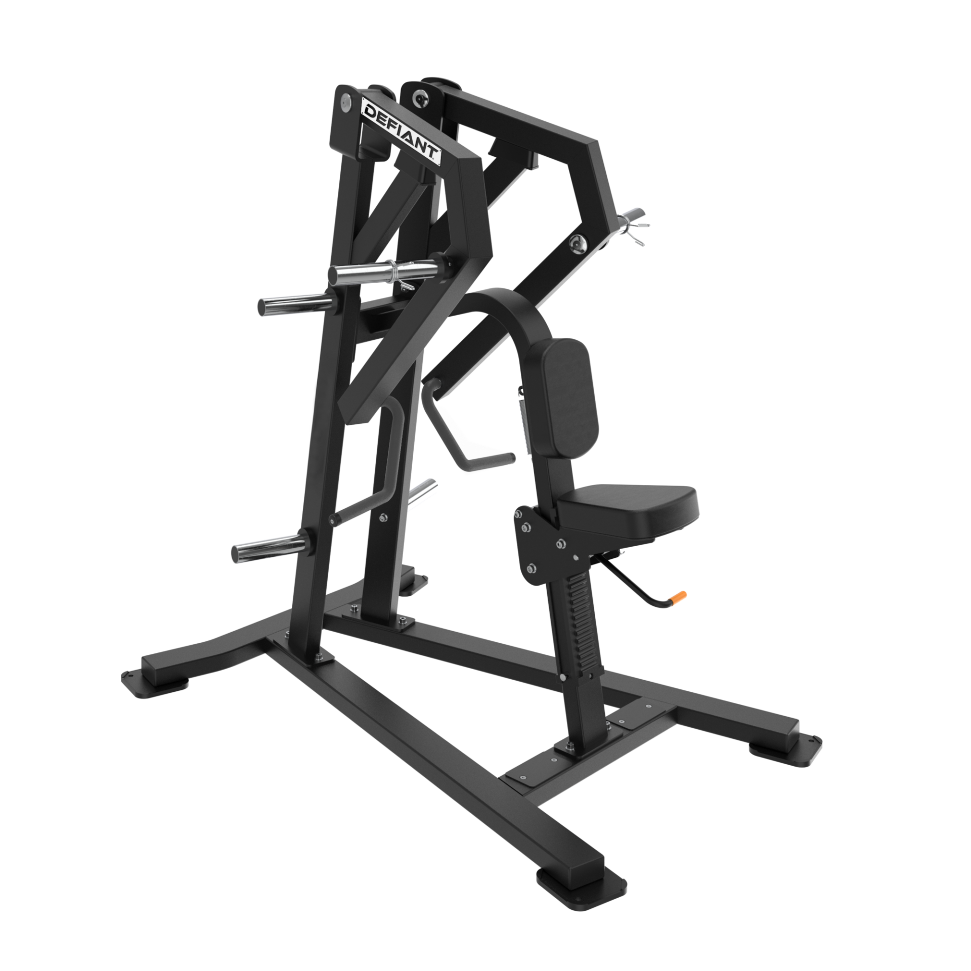 DS-Iso-Lateral Vertical Low Row Plate Loaded Iso-Lateral Vertical Low Row Machine by Defiant Strength