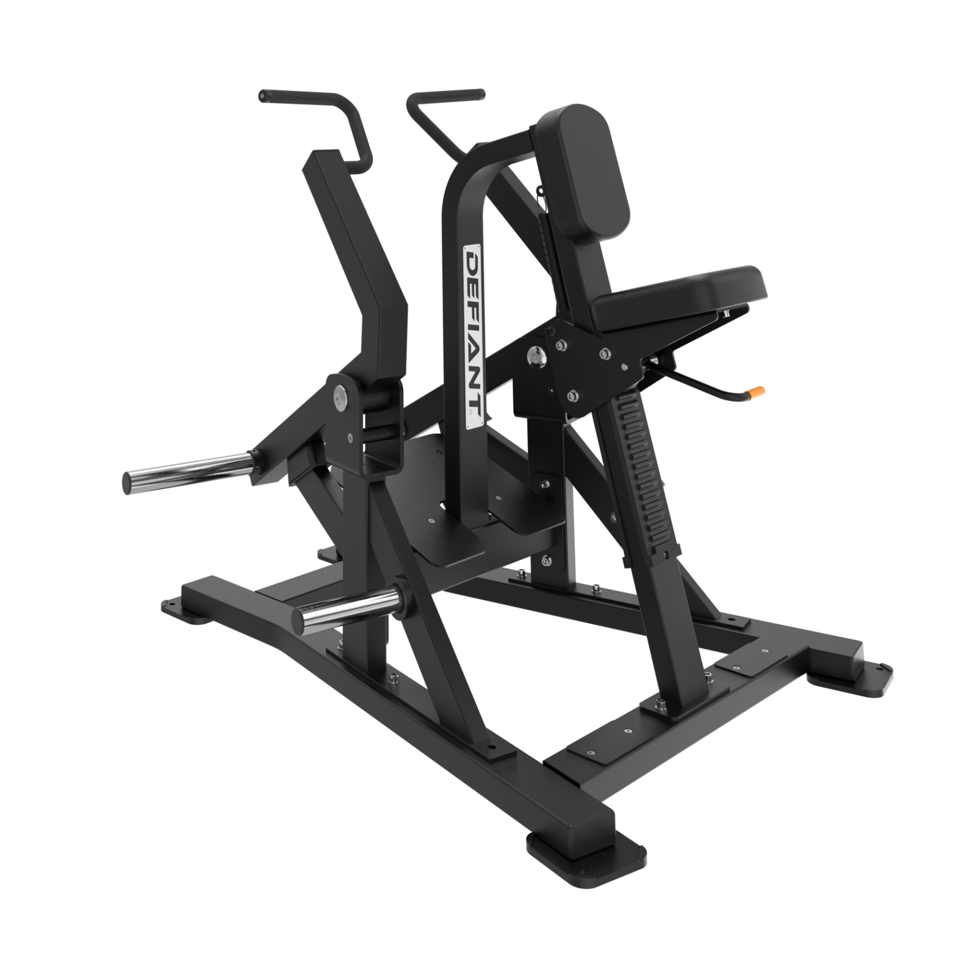 DS-Iso-Lateral Vertical Row Plate Loaded Iso-Lateral Vertical Row Machine by Defiant Strength