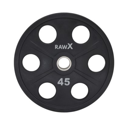 Urethane coated Defender 45 lb plate for commercial gyms