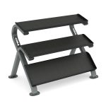 TKO 3-Tier Horizontal Dumbbell Rack